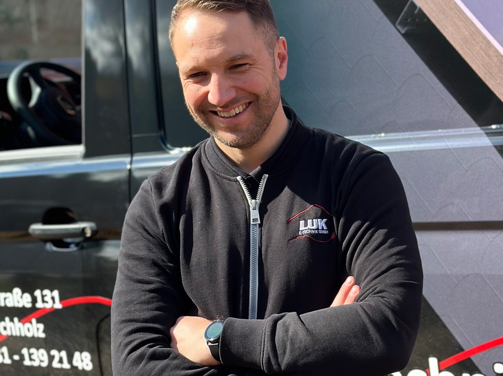 Radek Lukomski, Geschäftsführer der LUK E-Technik GmbH