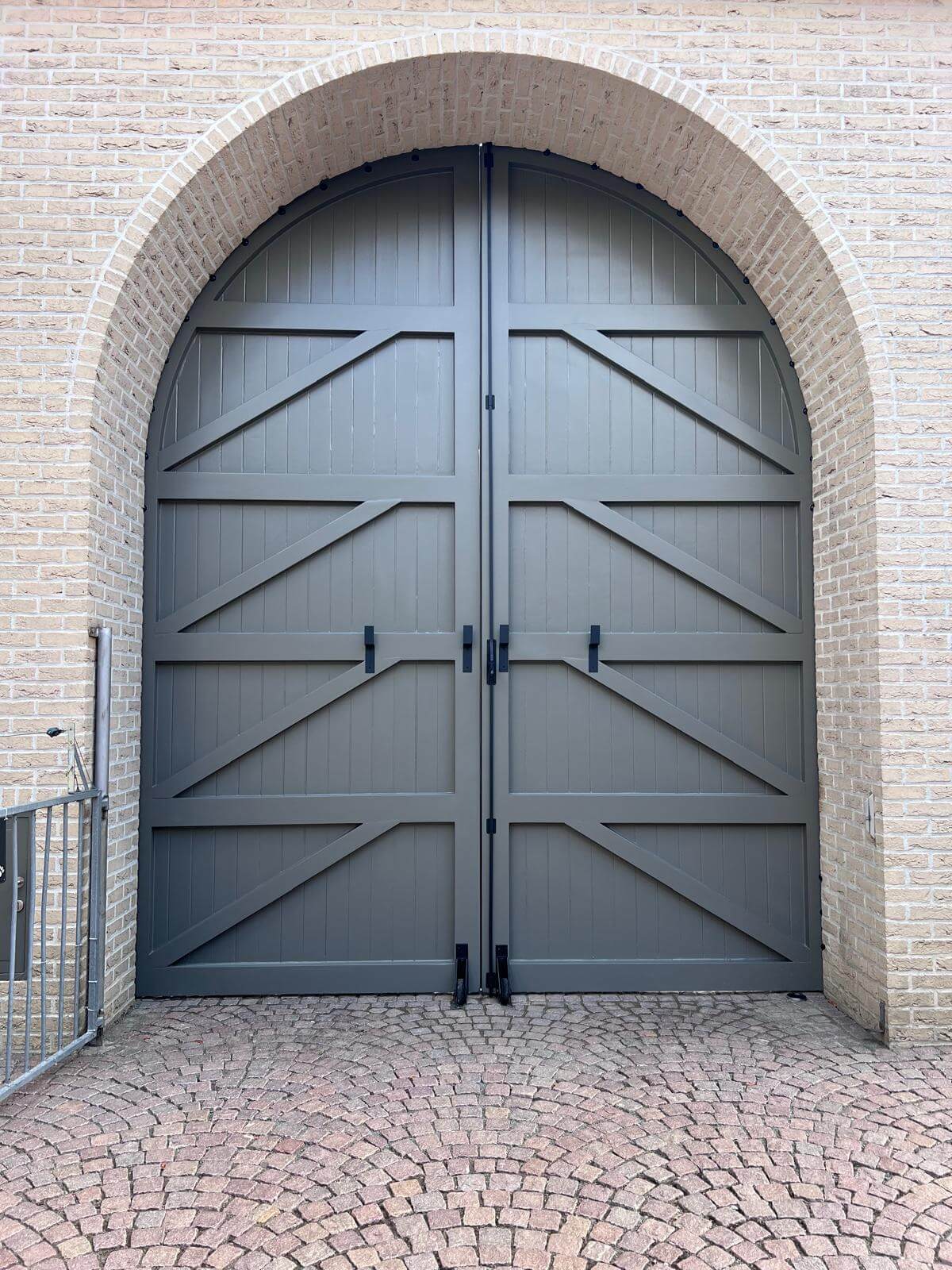 Painted door