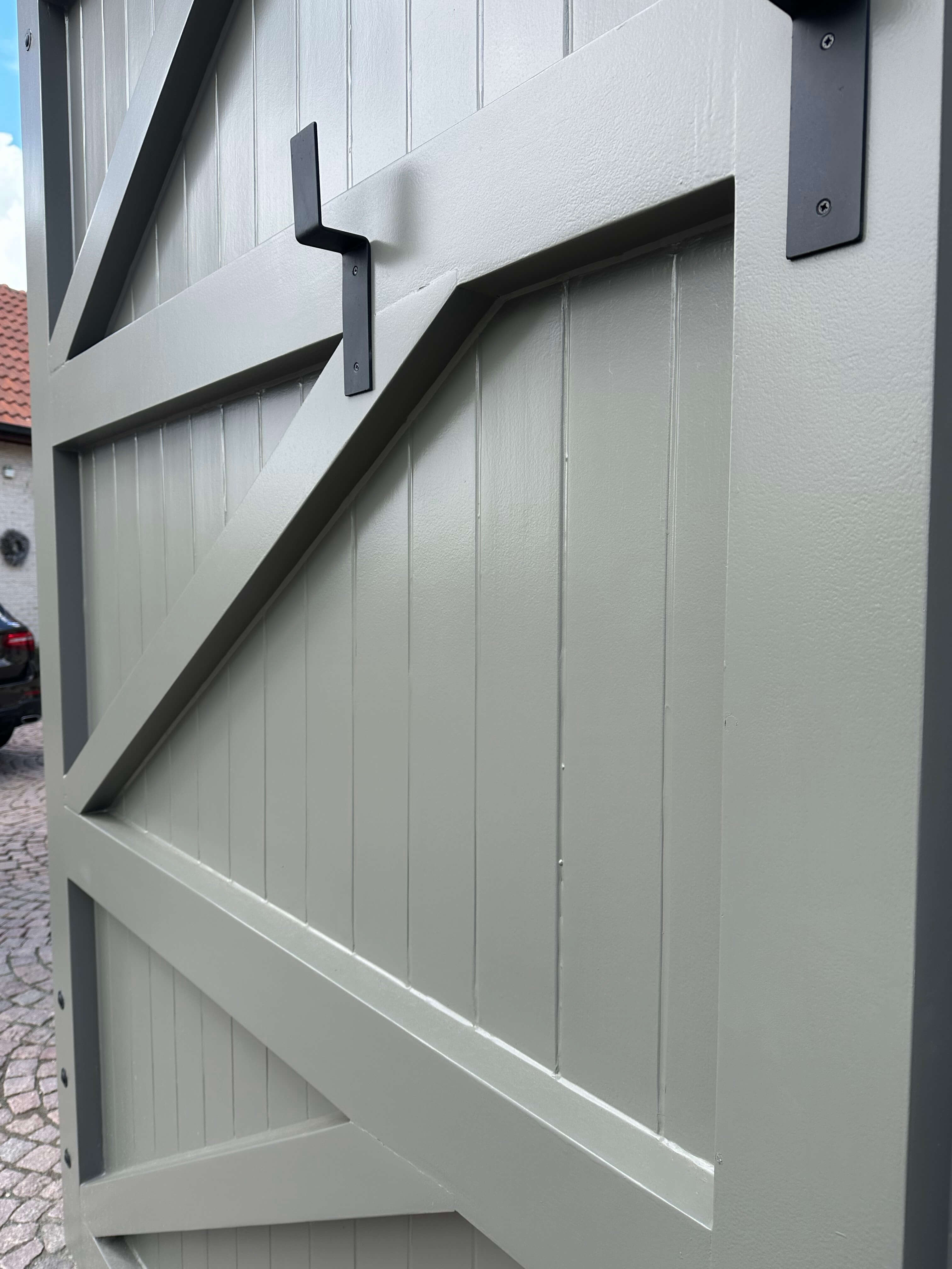 Painted door