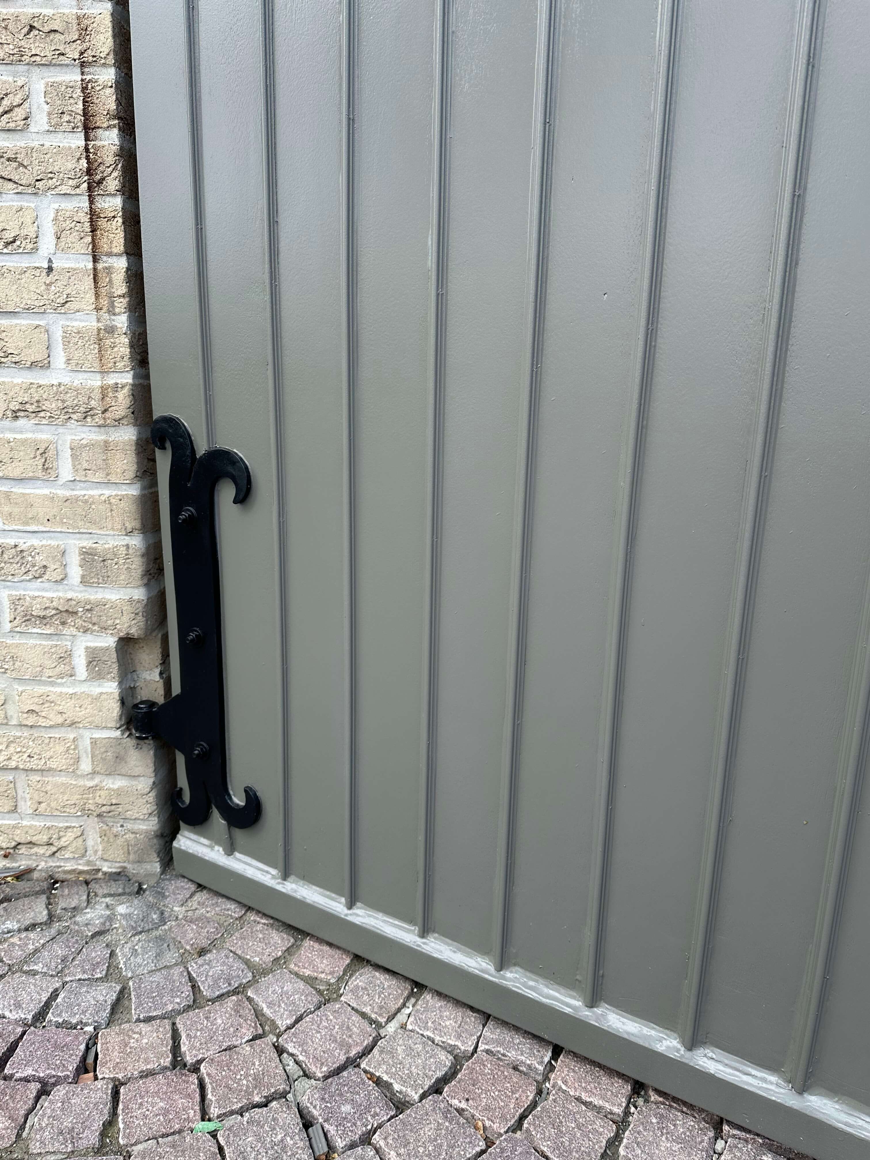 Painted door