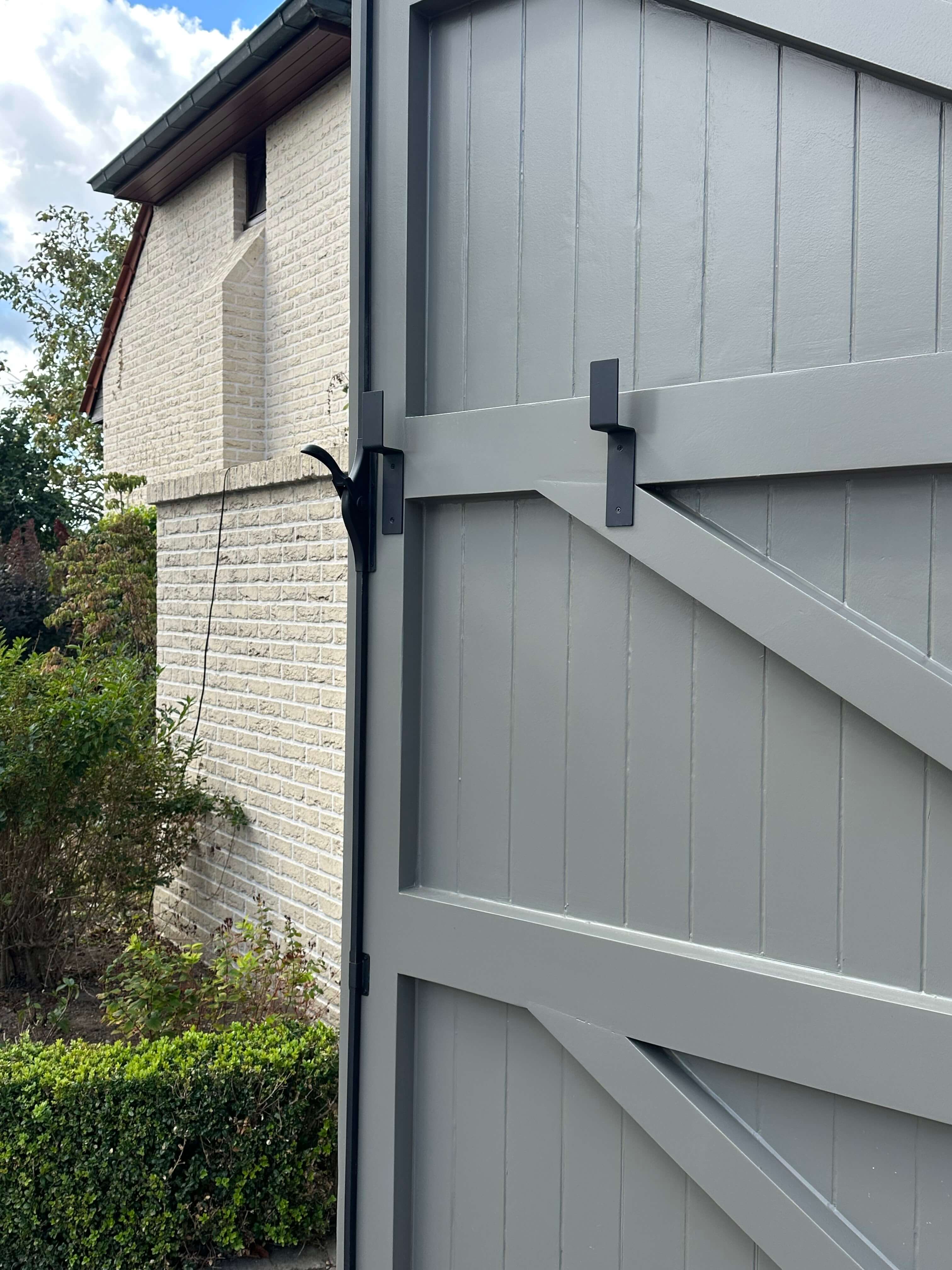 Painted door