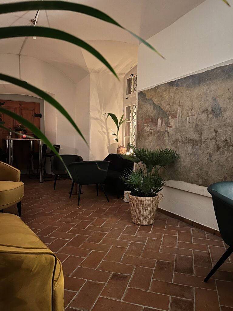 Lounge im Schloss
