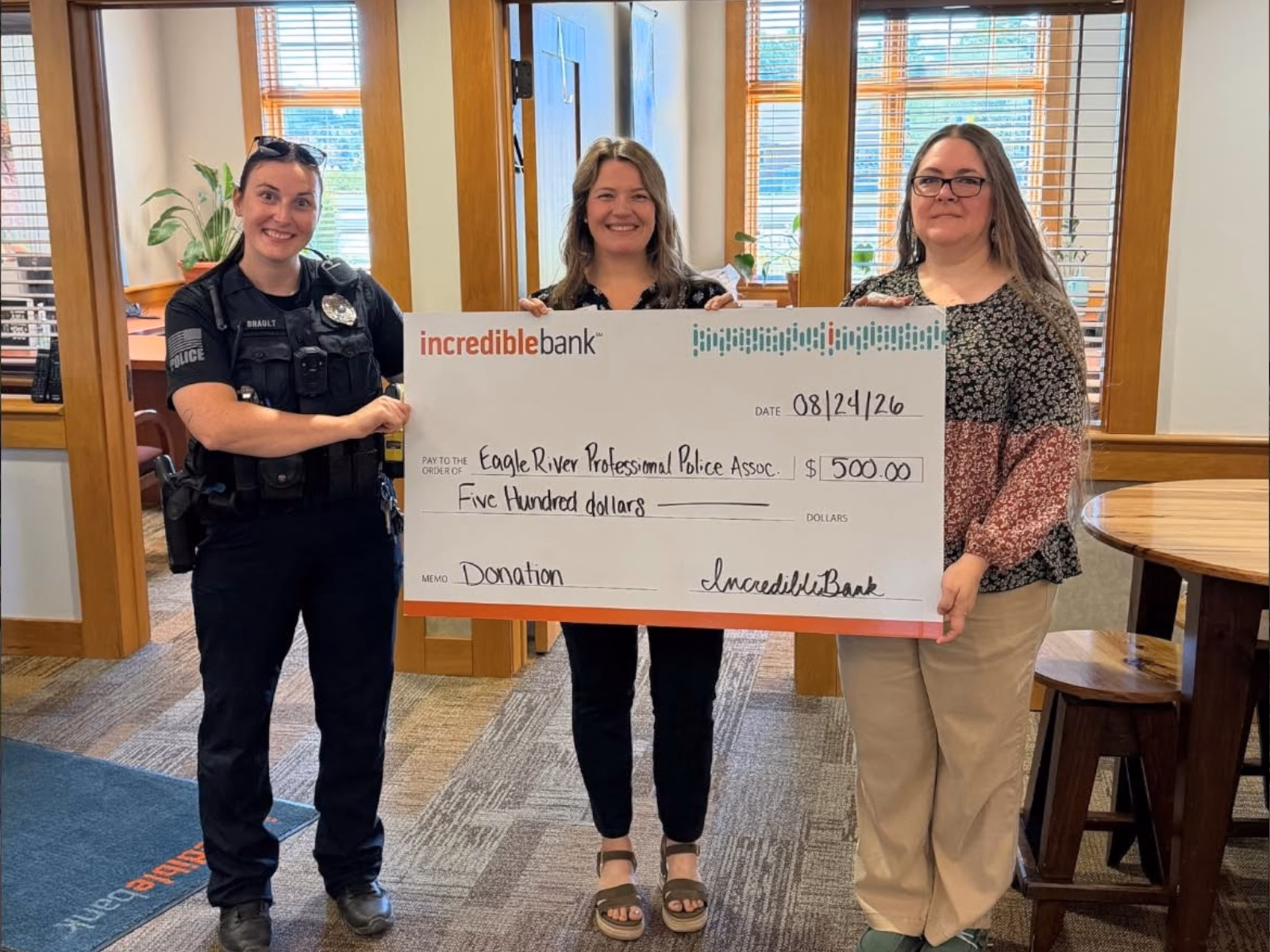 IncredibleBank in the Eagle River, WI community