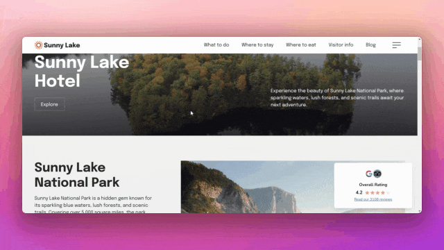 MARA Review Widget