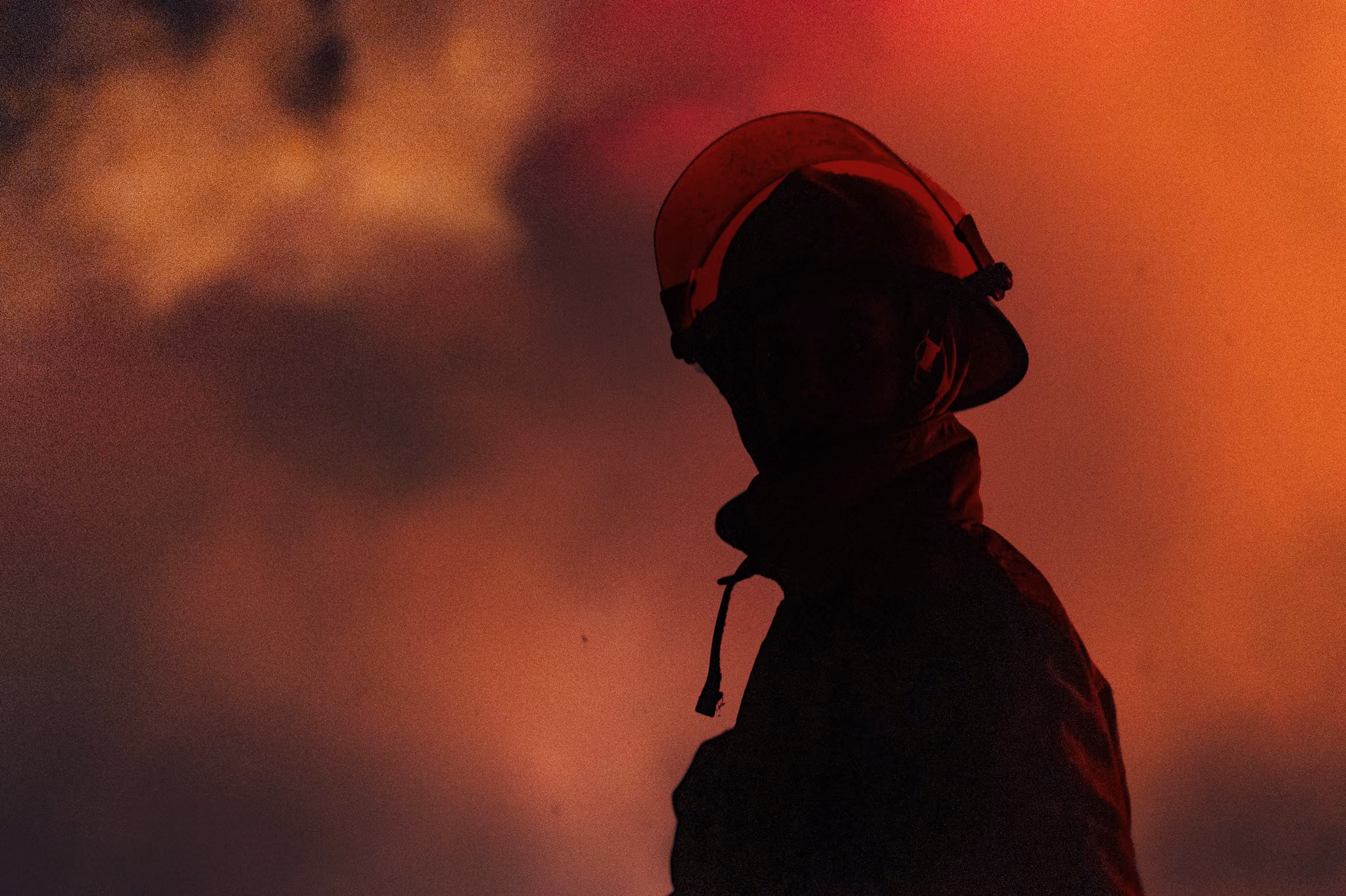 Tucson firefighter in turnout gear