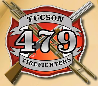 Tucson firefighters at the Shoots & Ladders fundraiser