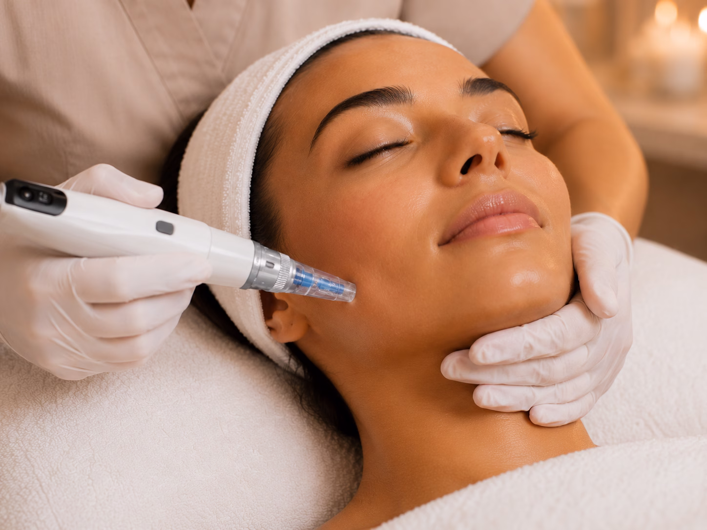 Dermapen 4 Microneedling Ansikte, Hals