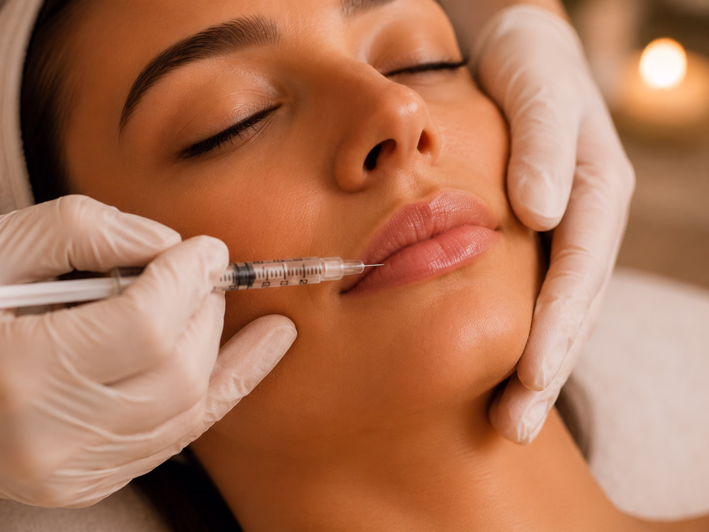 Botox läppar