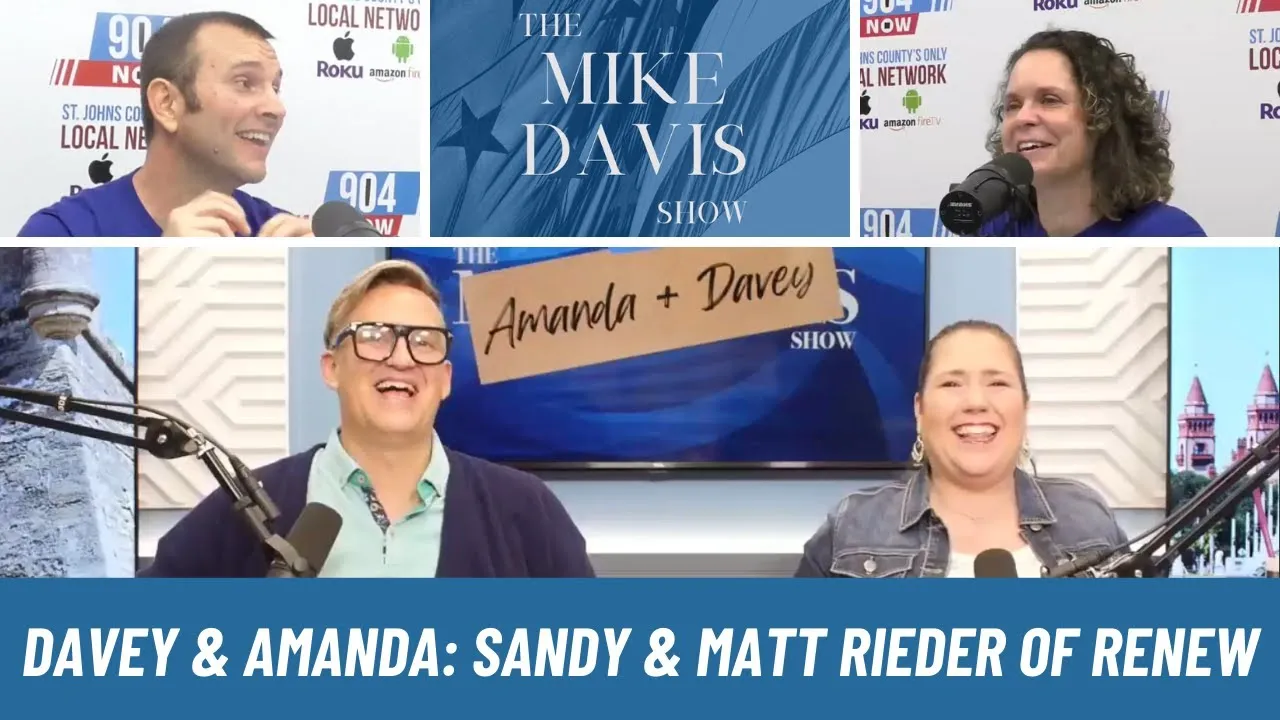 Sandy and Matt Rieder of Renew Strength & Wellness live on The 904 Now