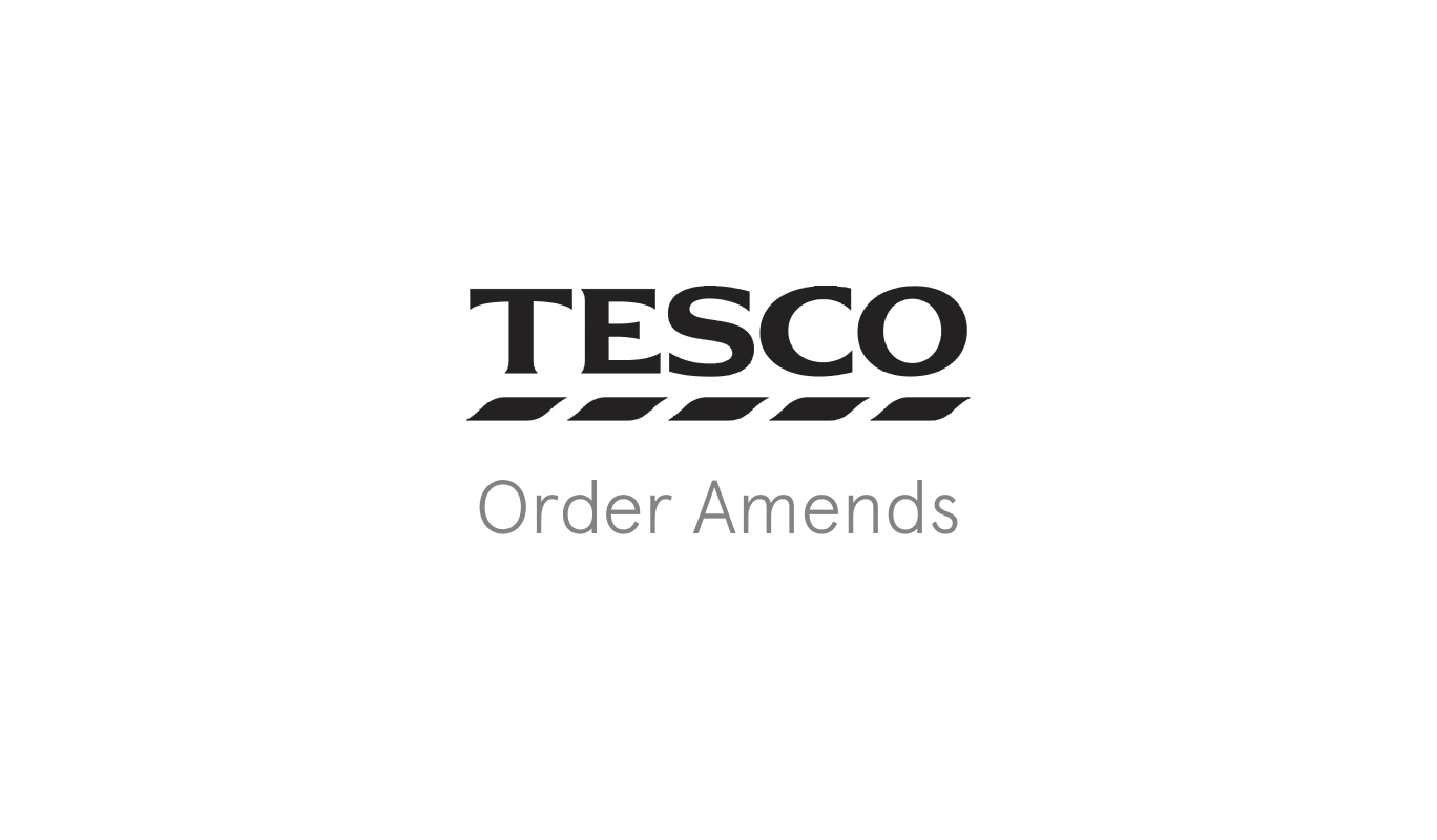 Tesco Order Amends Project