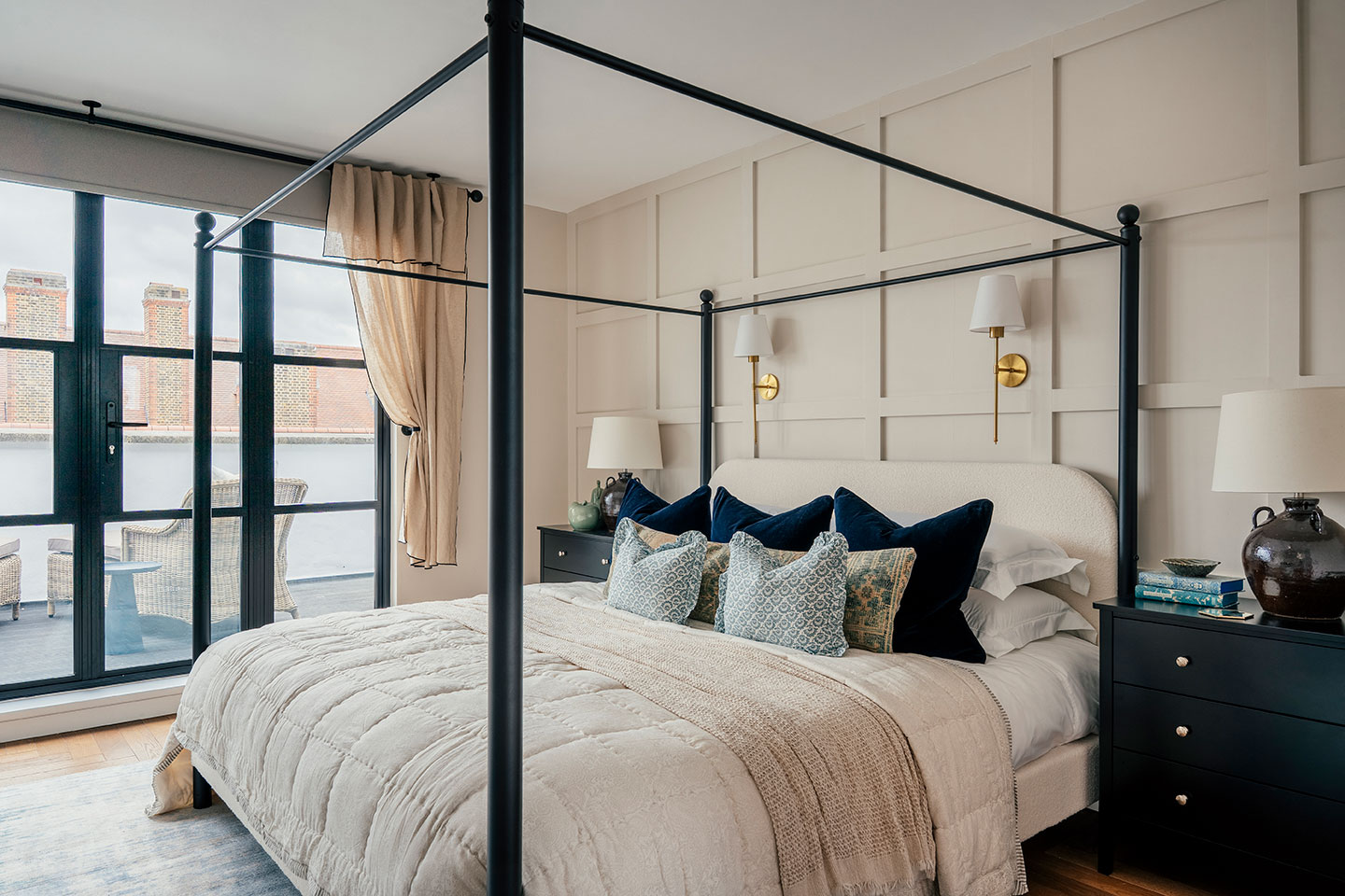 Four beautifully appointed bedrooms with premium linens