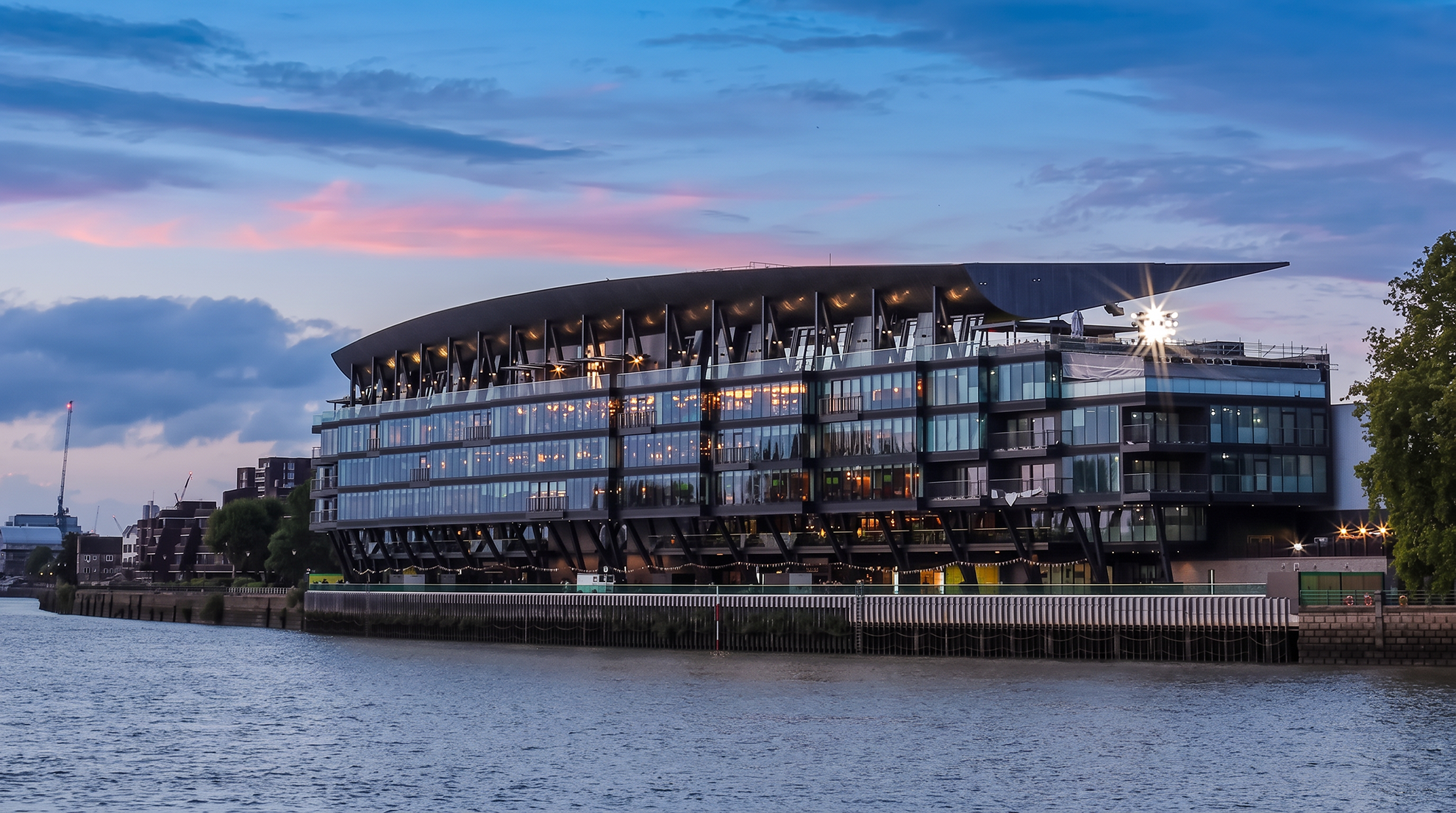 The riverside