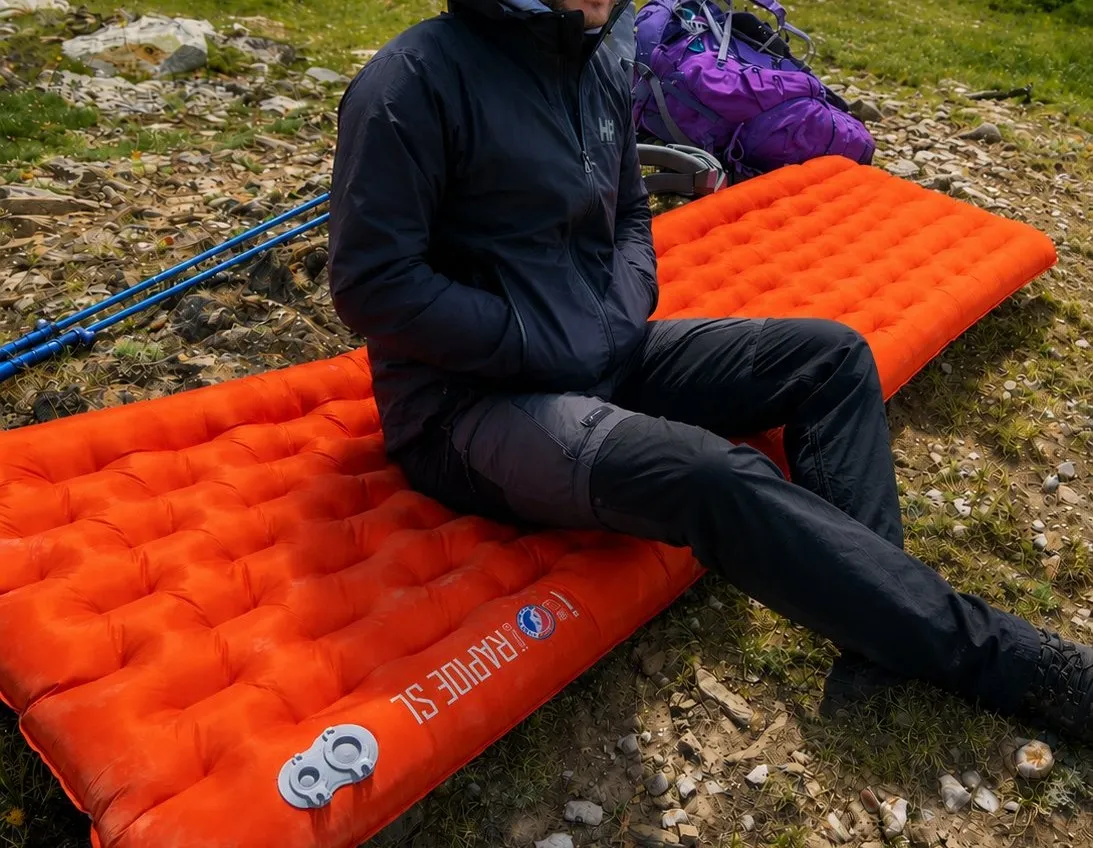 Maxime, auteur de PremierBivouac, en bivouac en montagne