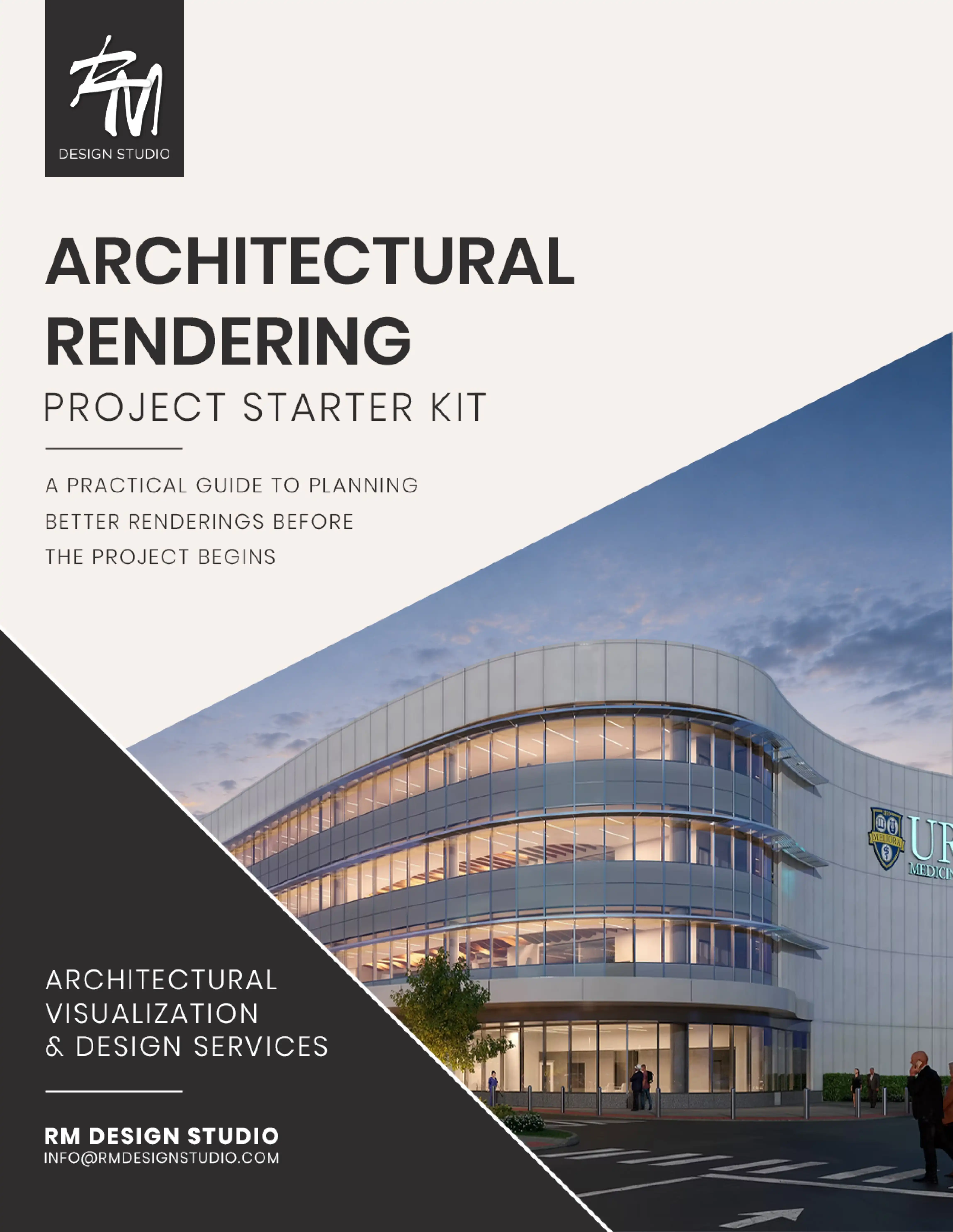 Cover of the Architectural Rendering Project Starter Kit by RM Design Studio