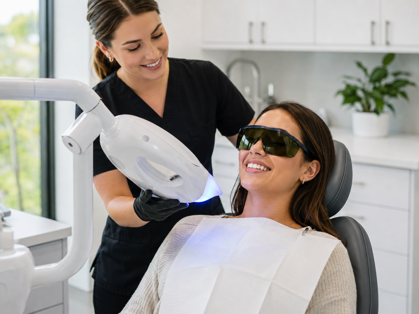 Professional teeth whitening care