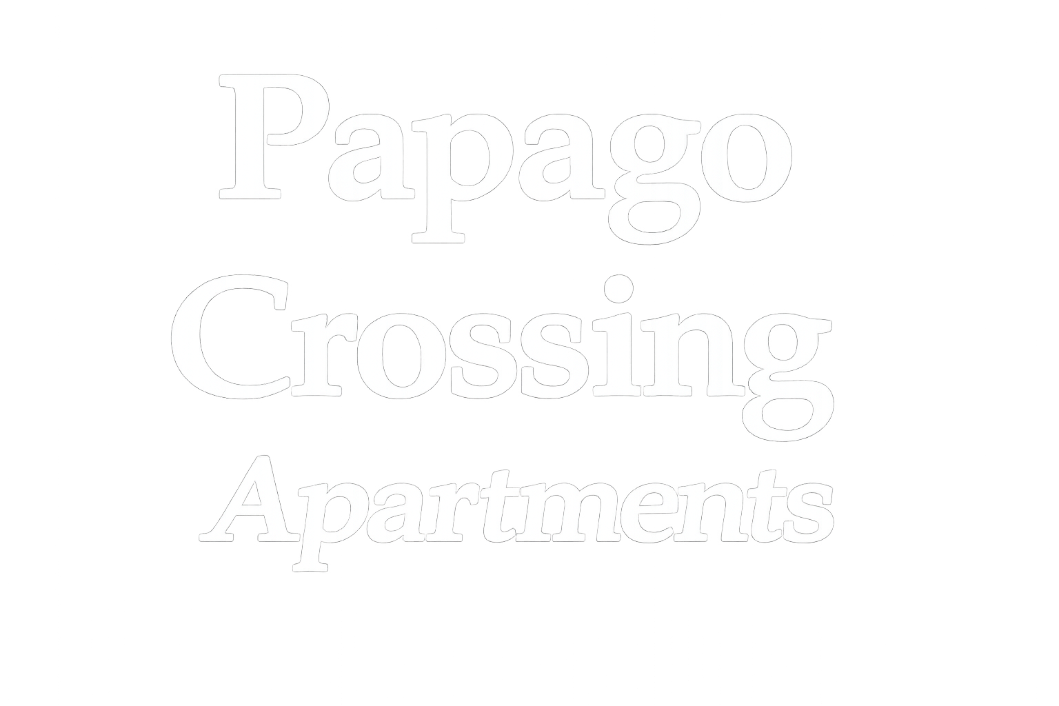 Papago Crossing logo