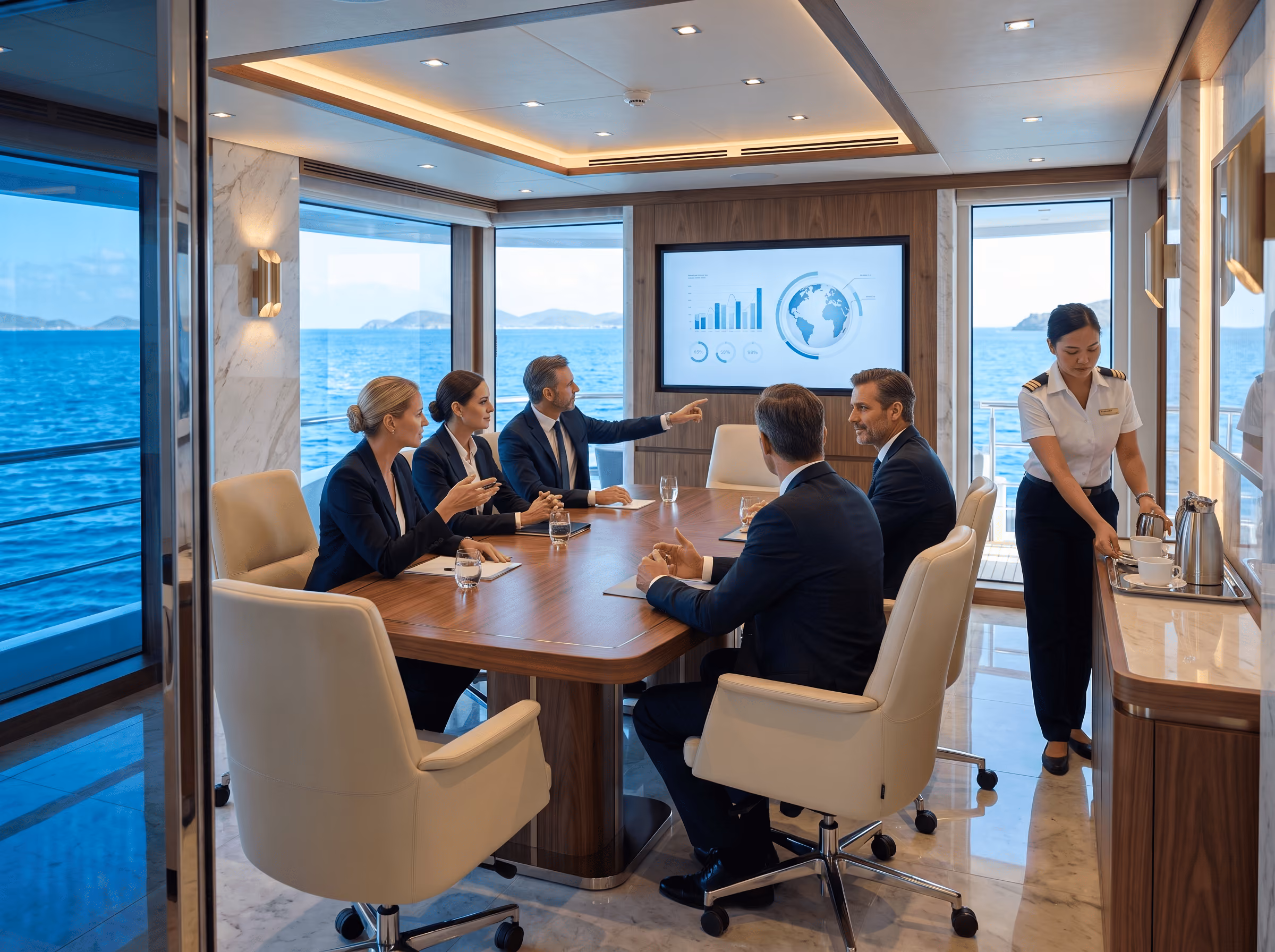 Corporate Yacht Events