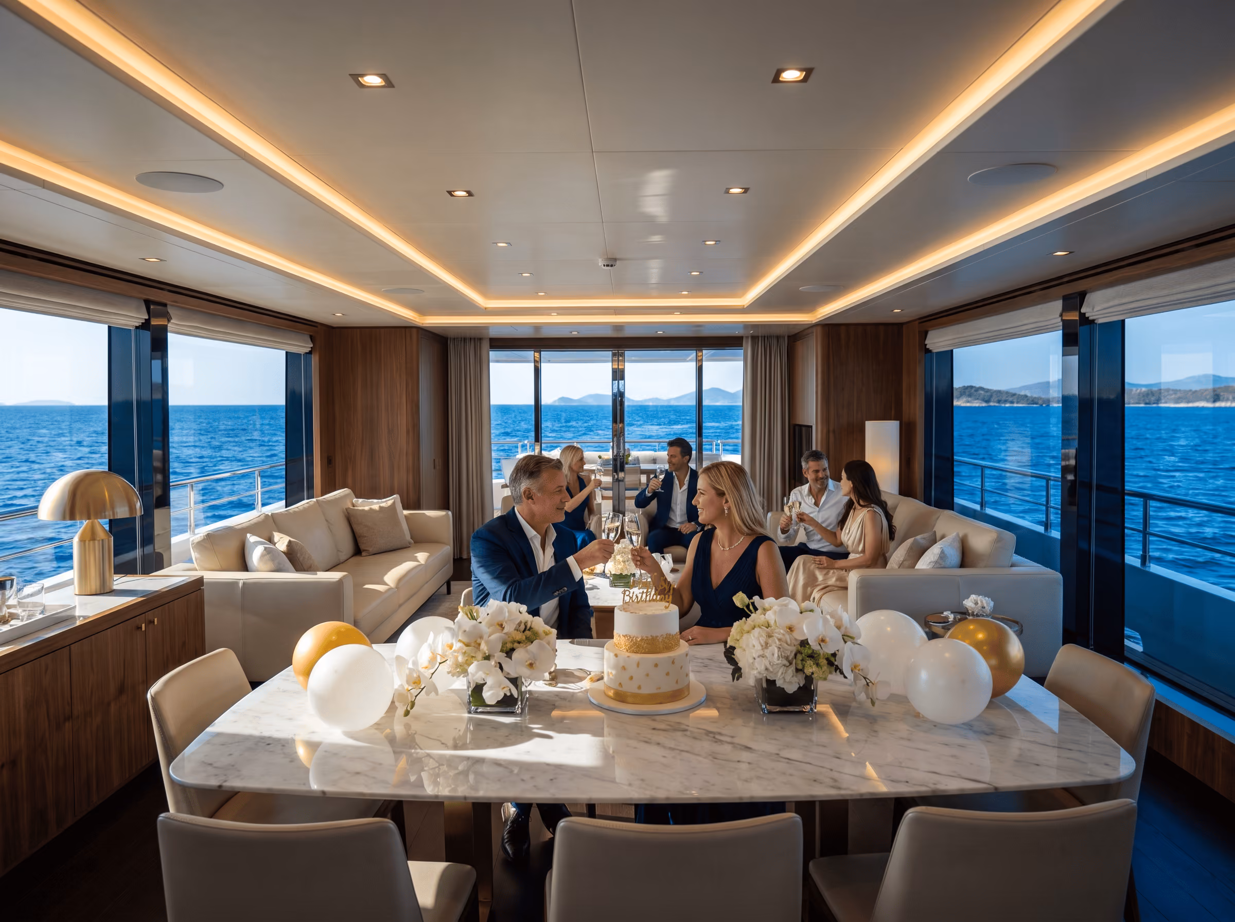 Birthday Yacht Party