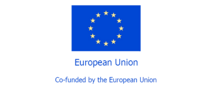 European Union flag with text 'European Union, Co-funded by the European Union' below it.