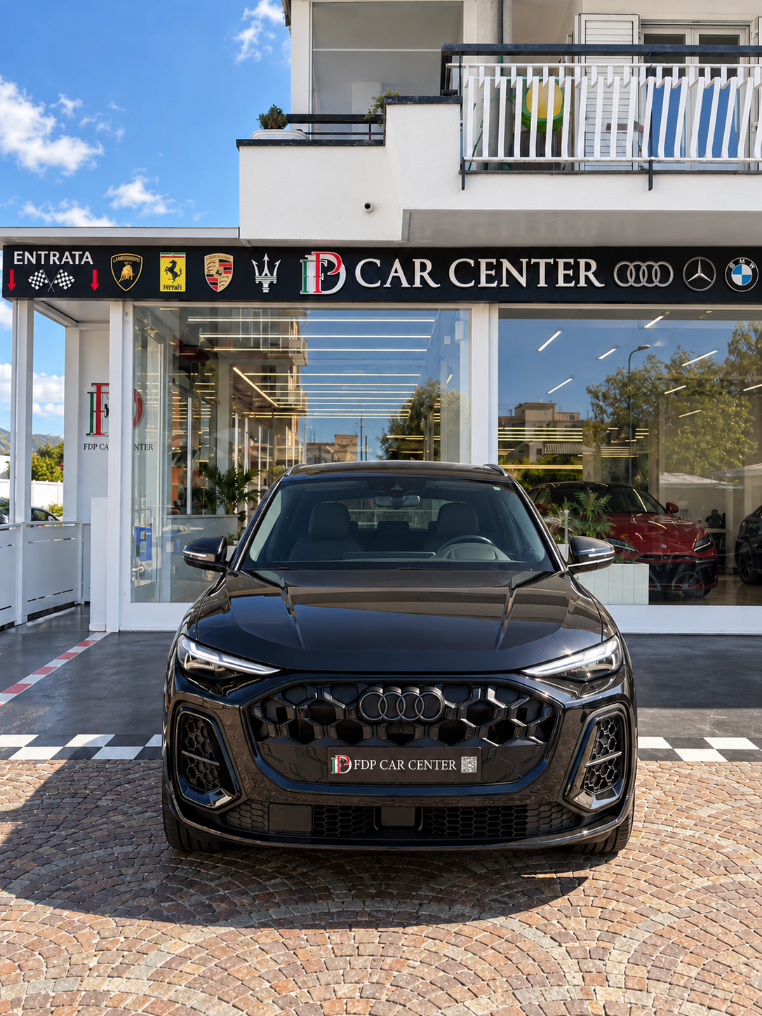 Audi davanti allo showroom FDP Car Center