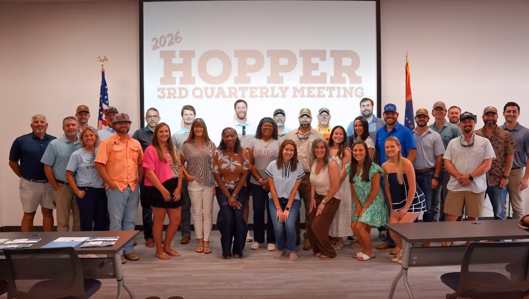 Hopper Real Estate Leaders in central Mississippi  group shot.