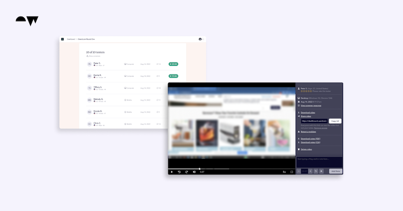 User Testing Device Mockup Scenic West Customer Feedback Loop Best Practices