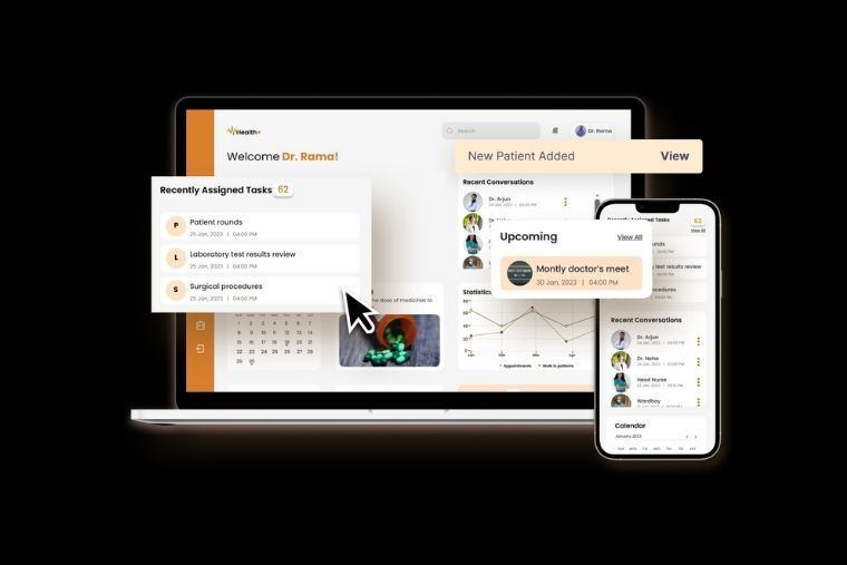 Healthcare Technology B2B SaaS Dashboard UX Improvements Scenic West Design