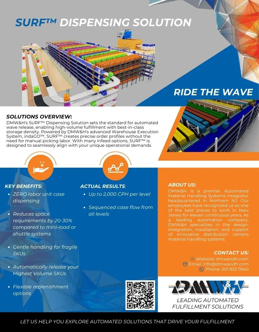 SURF automated dispensing solution brochure by DMW&H