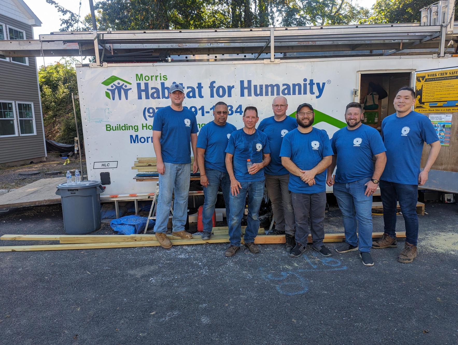DMW&H employees at a company community event