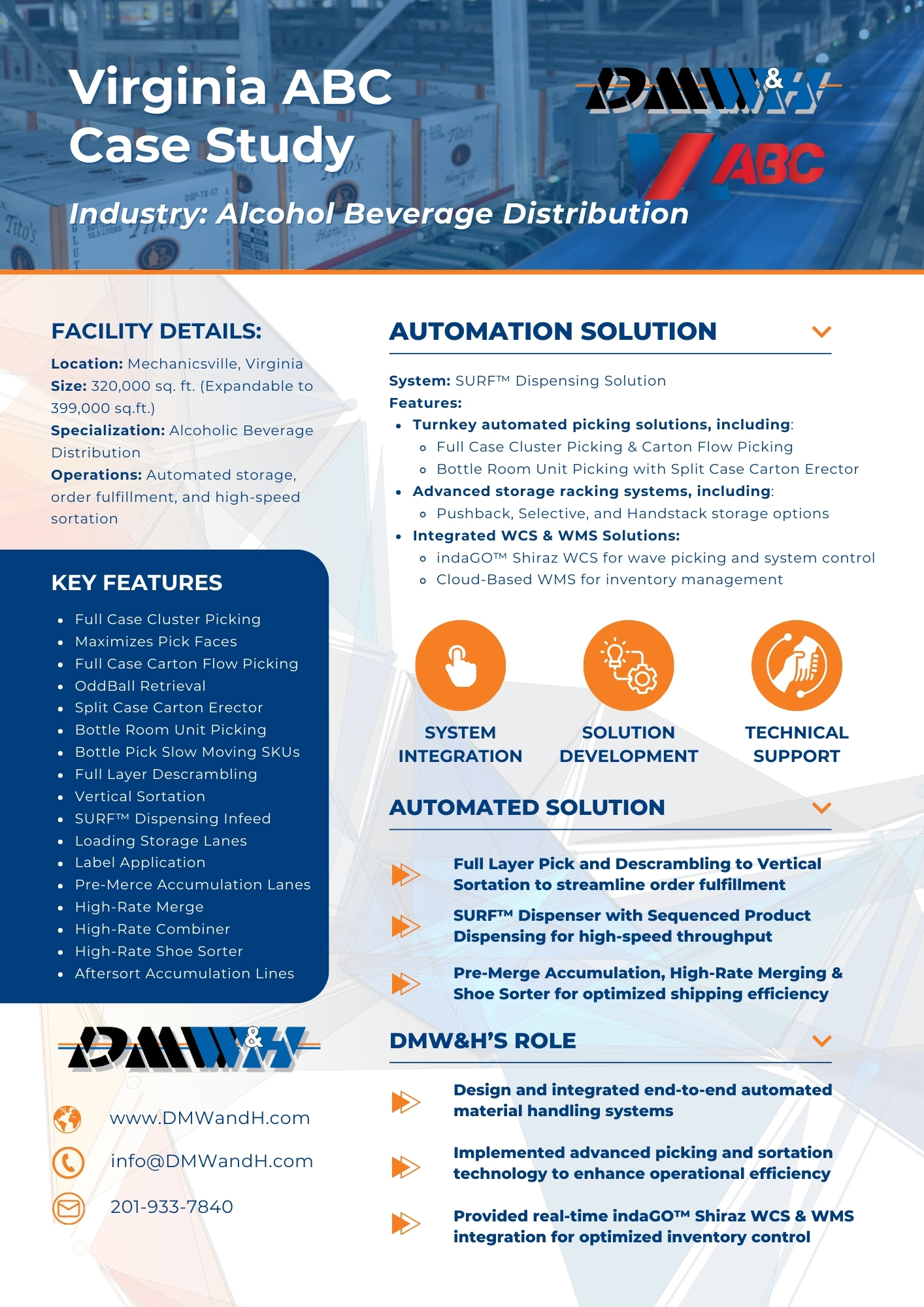 Virginia ABC automated distribution center case study