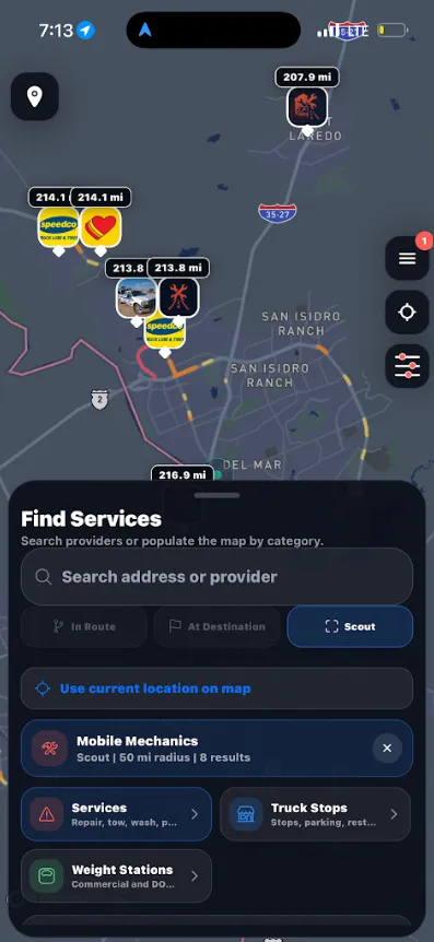 FRAQ website directory and provider discovery screenshot