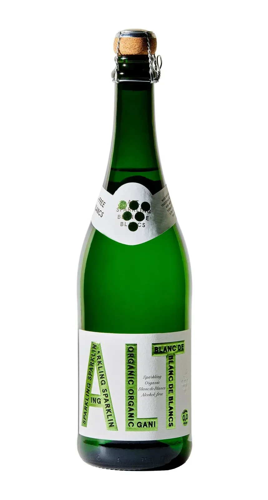 ALT. Non-Alc Blanc de Blanc Sparkling Wine