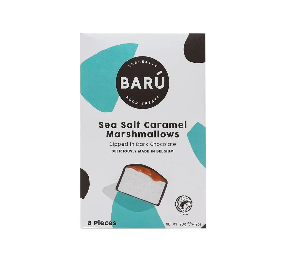 Baru Dark Chocolate Sea Salt Caramel Marshmallows