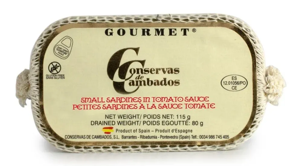 Conservas de Cambados Small Sardines in Tomato Sauce