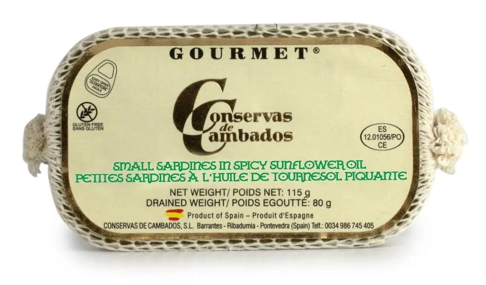 Conservas de Cambados Small Sardines in Spicy Oil
