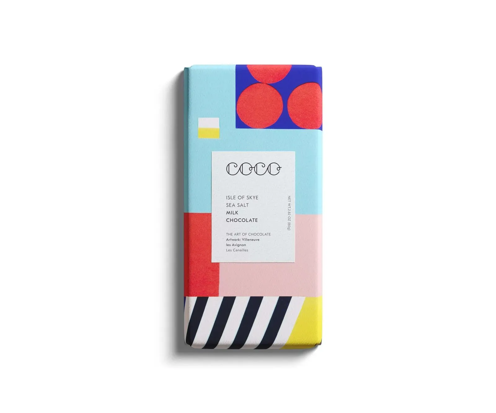 Cocoa Chocolatier Isle of Skye Sea Salt Milk Chocolate