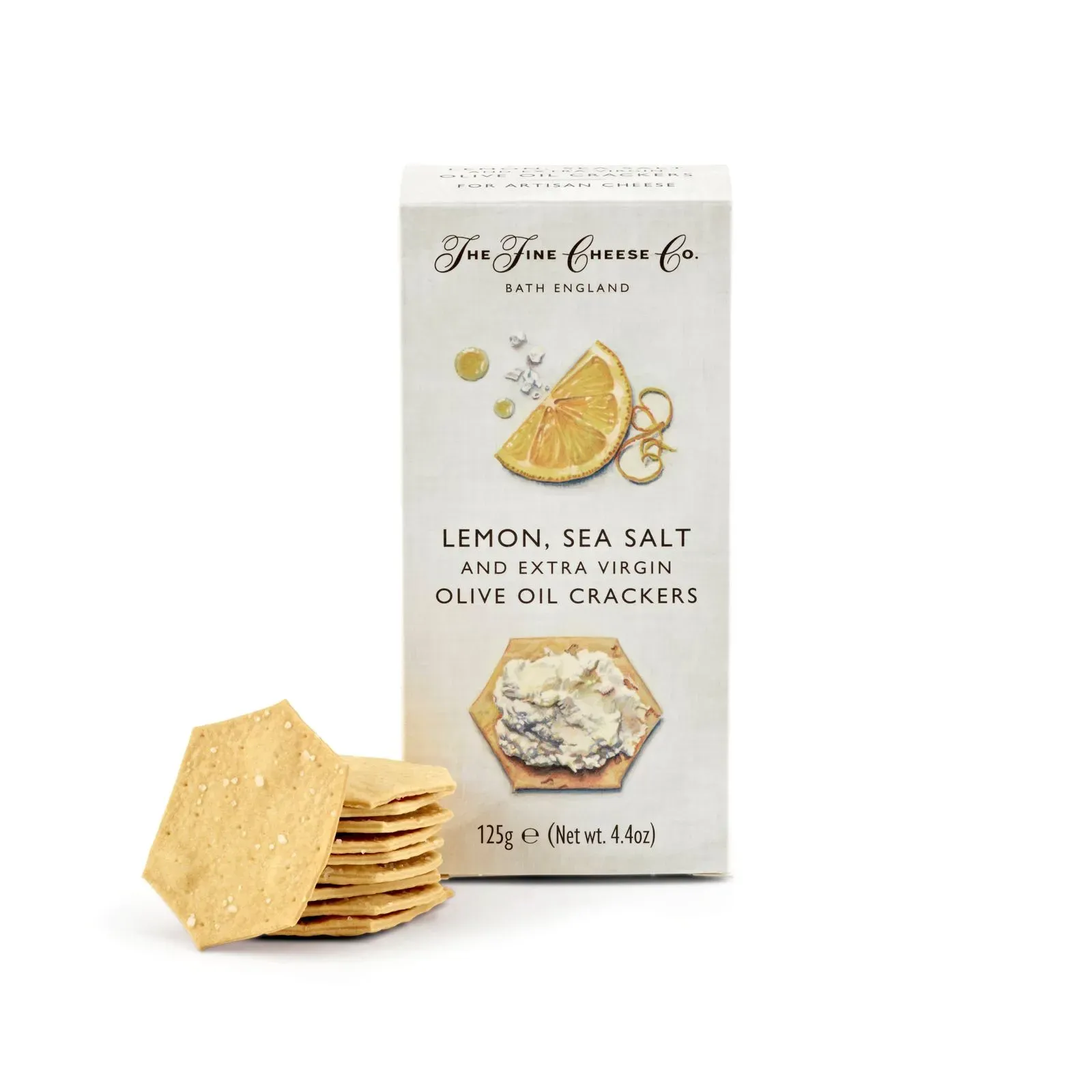 Fine Cheese Co. Lemon, Sea Salt & Extra Virgin Olive Oil Crackers