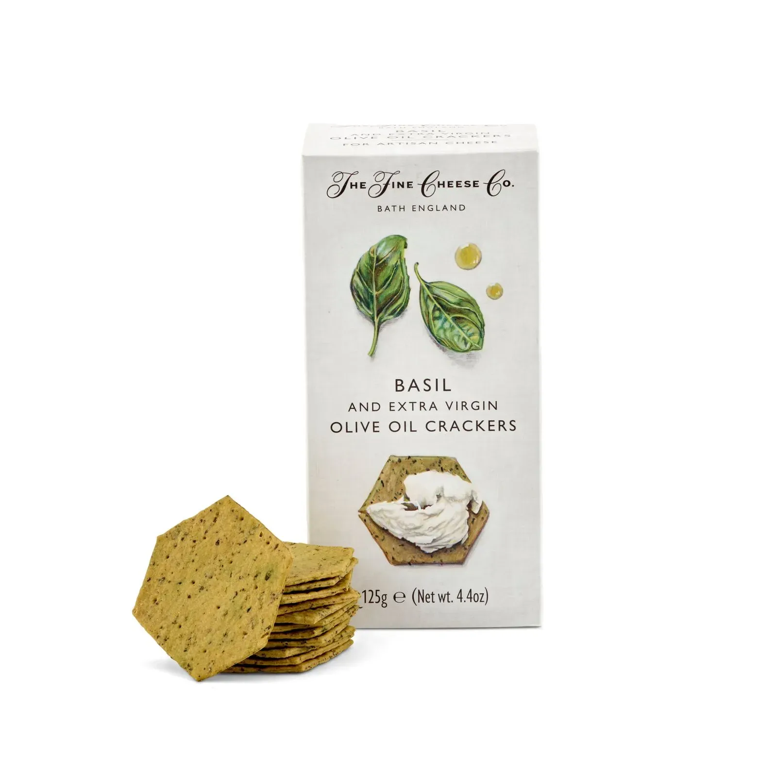 Fine Cheese Co. Basil & Extra Virgin Olive Oil Crackers