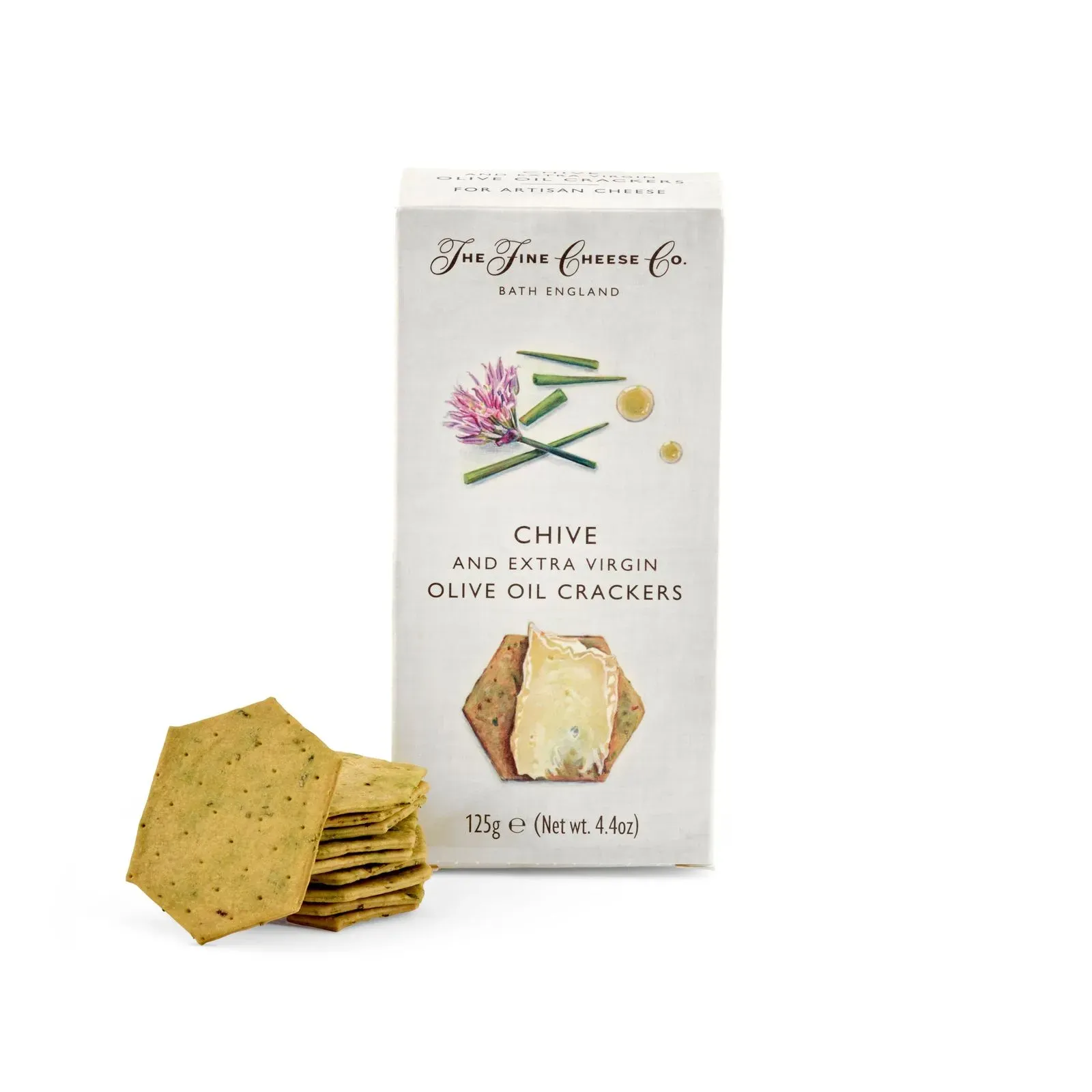 Fine Cheese Co. Chive & Extra Virgin Olive Oil Crackers