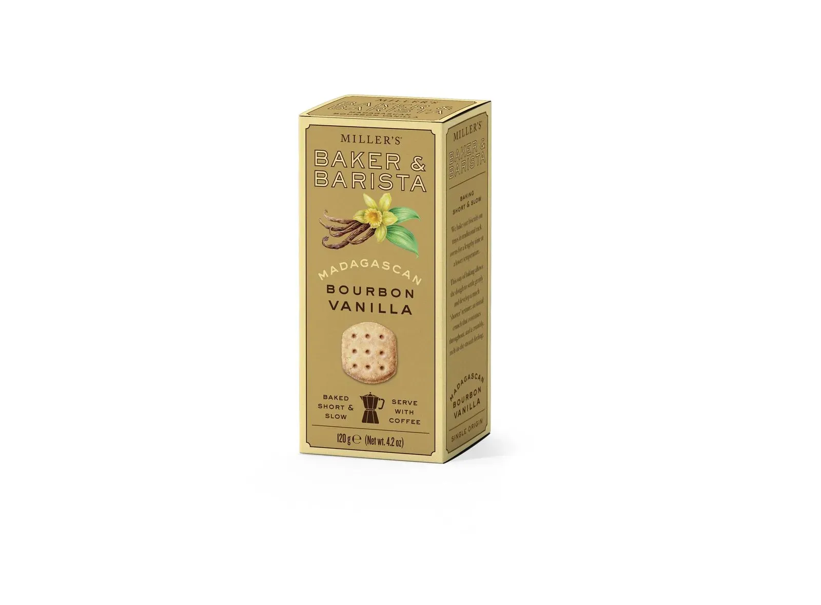 Baker & Barista Madagascan Bourbon Vanilla Biscuits