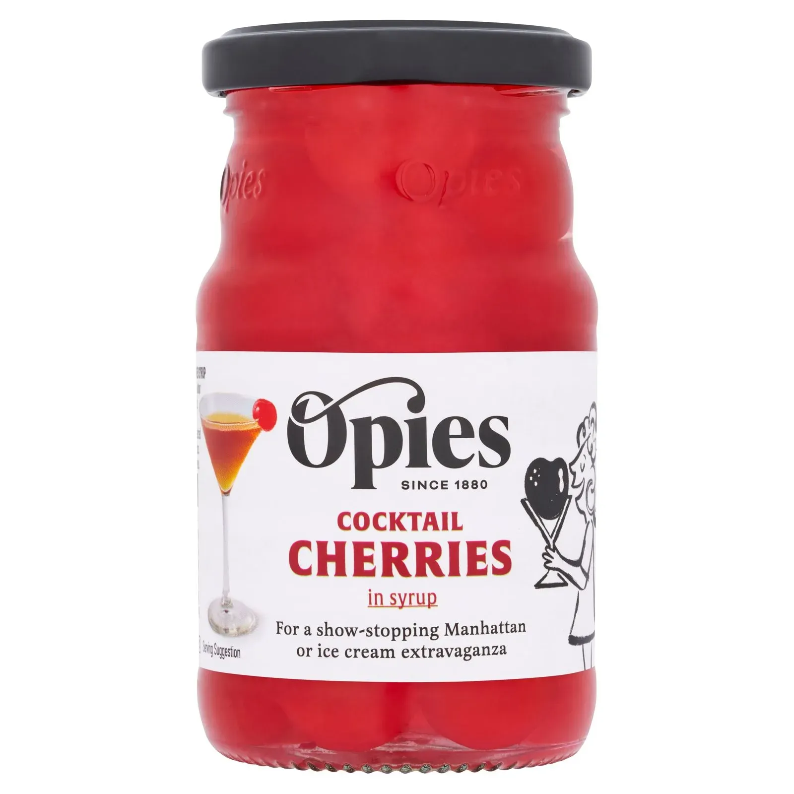 Opies Red Maraschino Cocktail Cherries