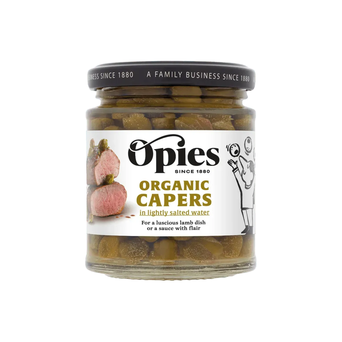 Opies Capers in Spirit Vinegar
