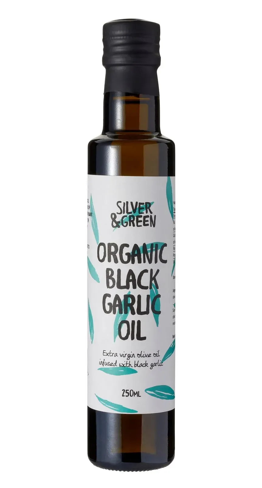 Silver & Green Organic Black Garlic Oil