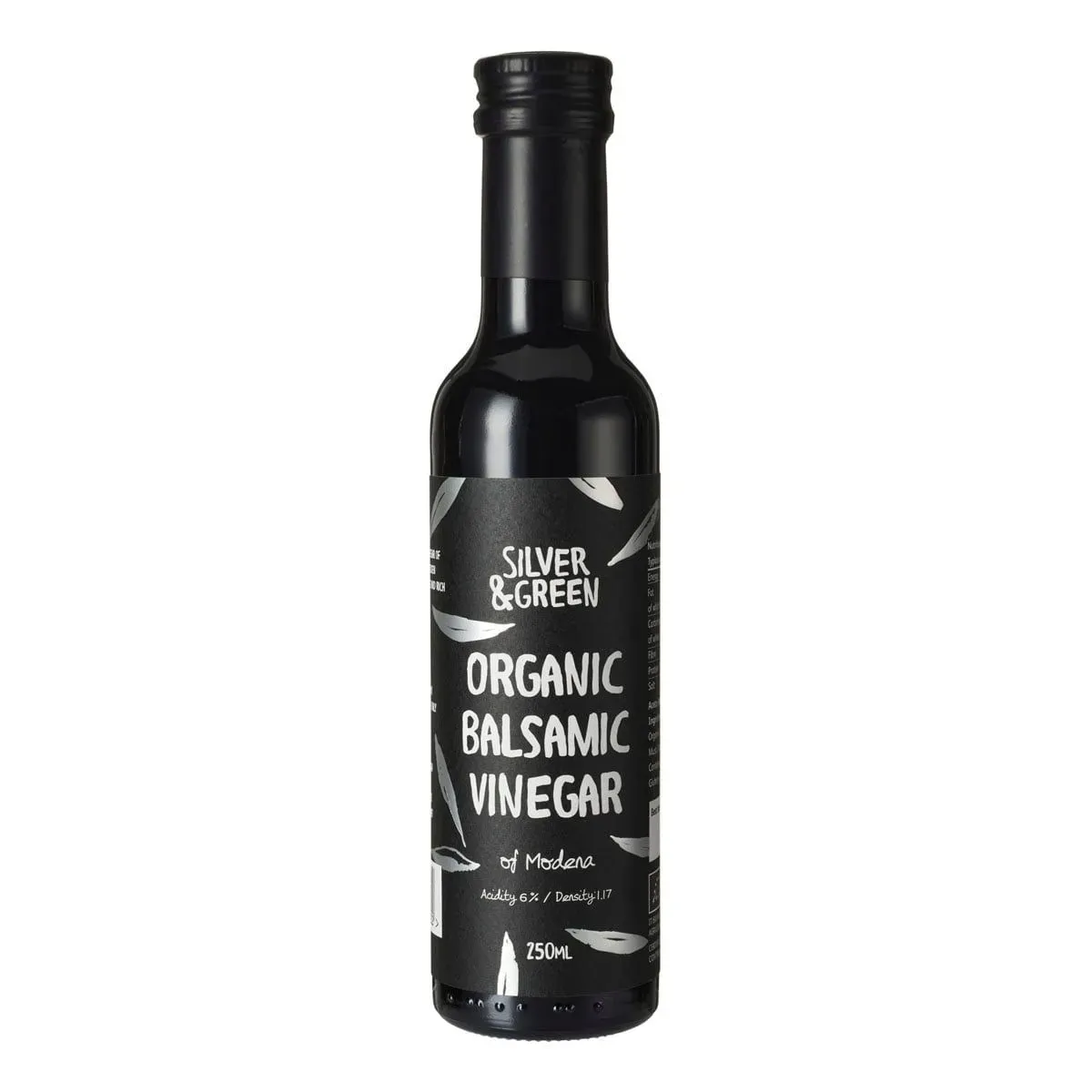Silver & Green Organic Balsamic Vinegar of Modena