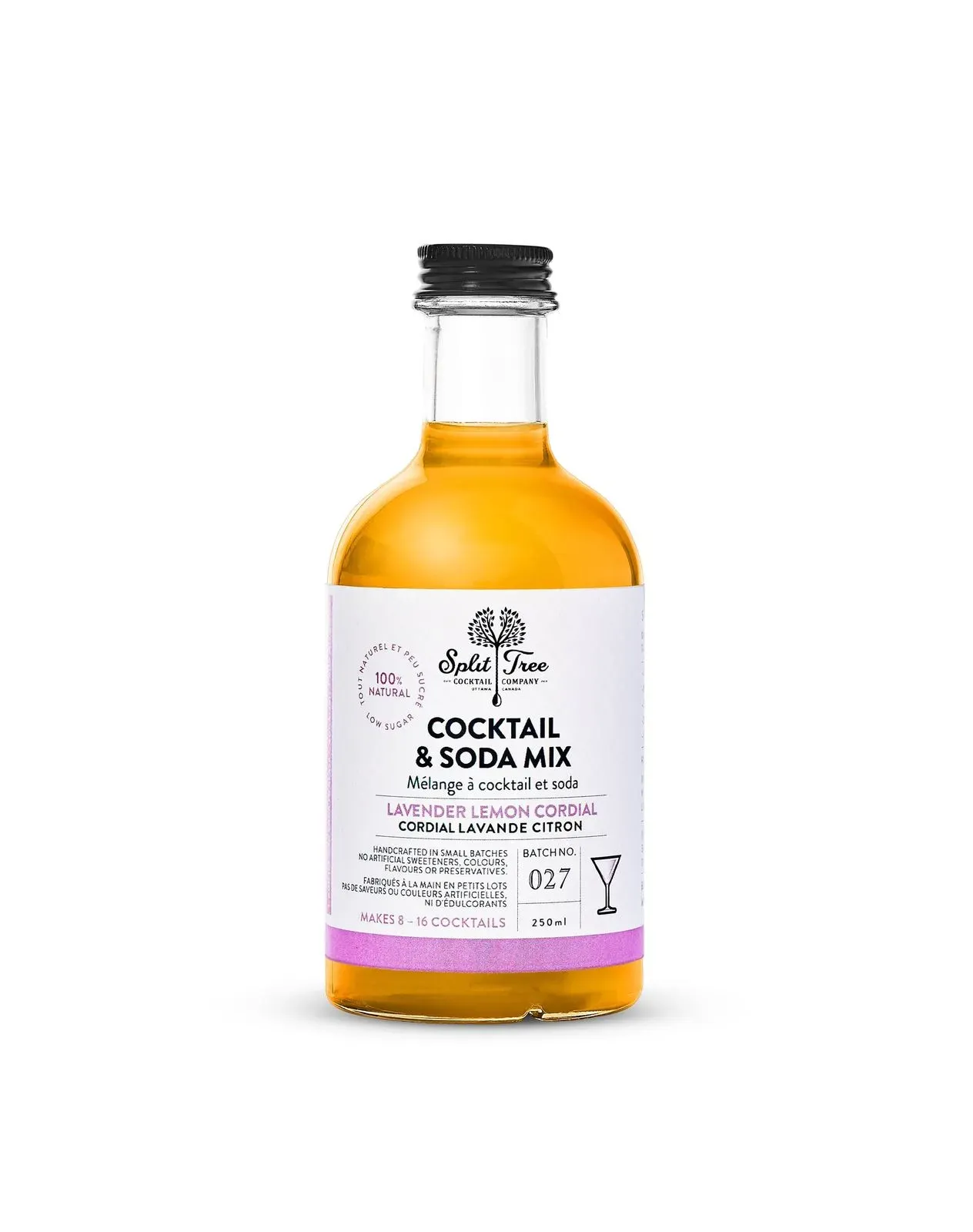 Split Tree Cocktail Co. Lavender Lemon Cordial