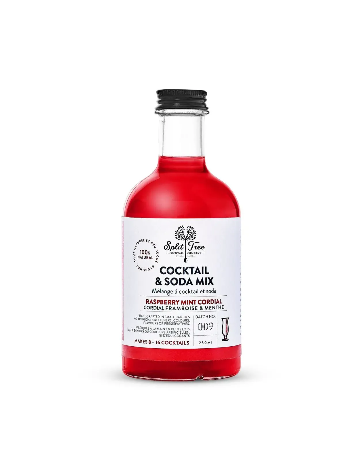 Split Tree Cocktail Co. Raspberry Mint Cordial
