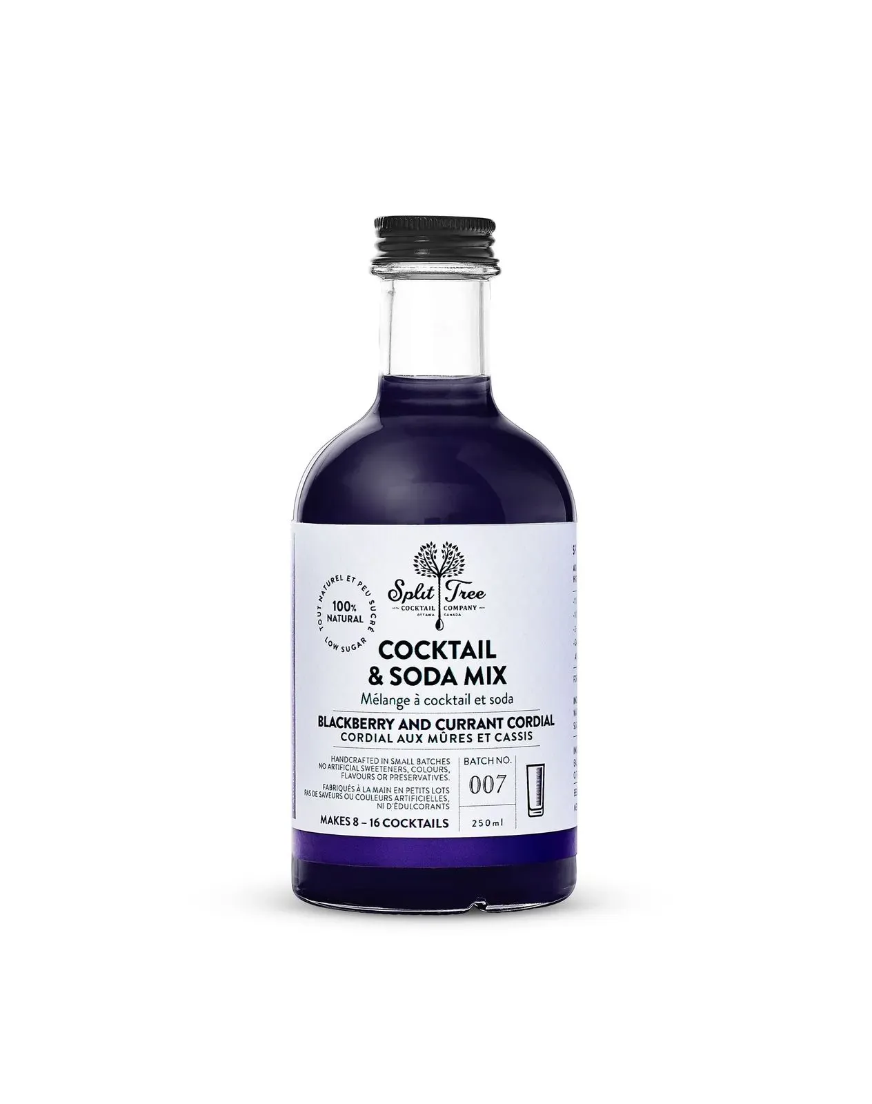 Split Tree Cocktail Co. Blackberry & Currant Cordial
