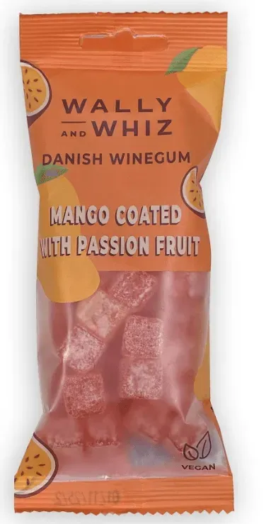 Wally & Whiz Mango Winegum with Passionfruit Dust Pouch