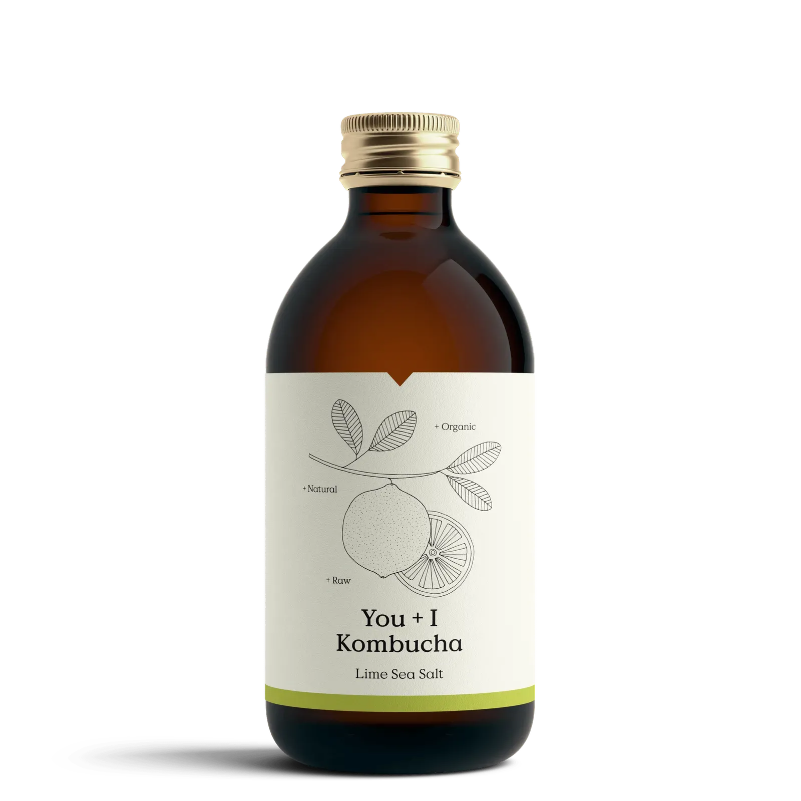 You & I Lime Sea Salt Kombucha