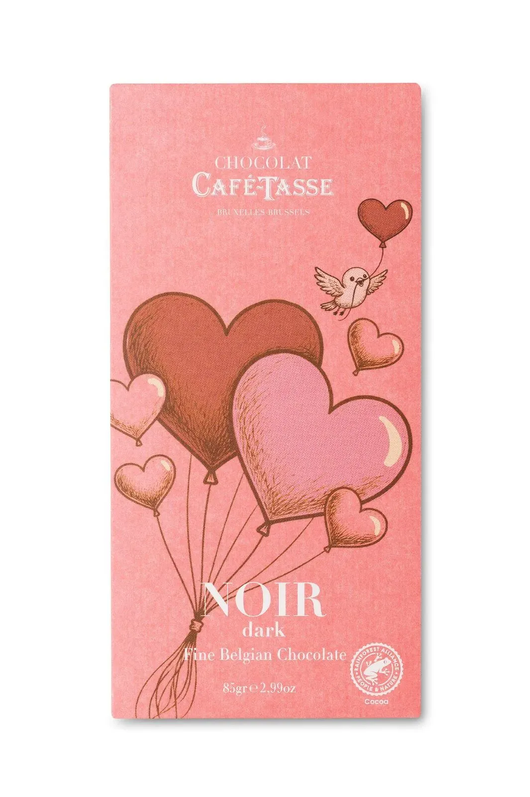 Cafe Tasse Dark Chocolate Love Bar